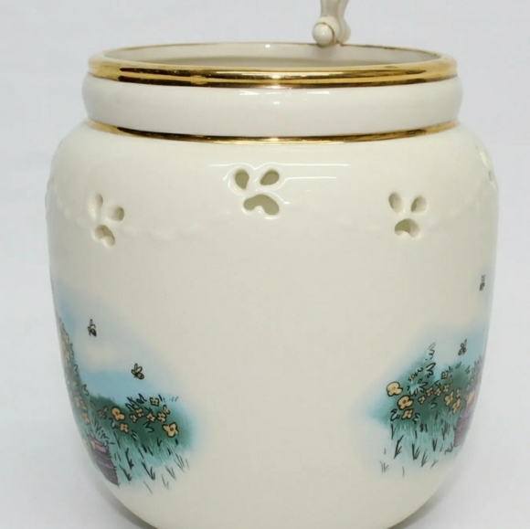 Vintage Lenox Disney Winnie The Pooh The Honey Pot Votive 2001 - Picture 3 of 5